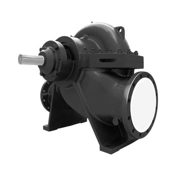 Gol Pumps Double Suction Split Case Pump, Model ES80-370, 6″ X 3″